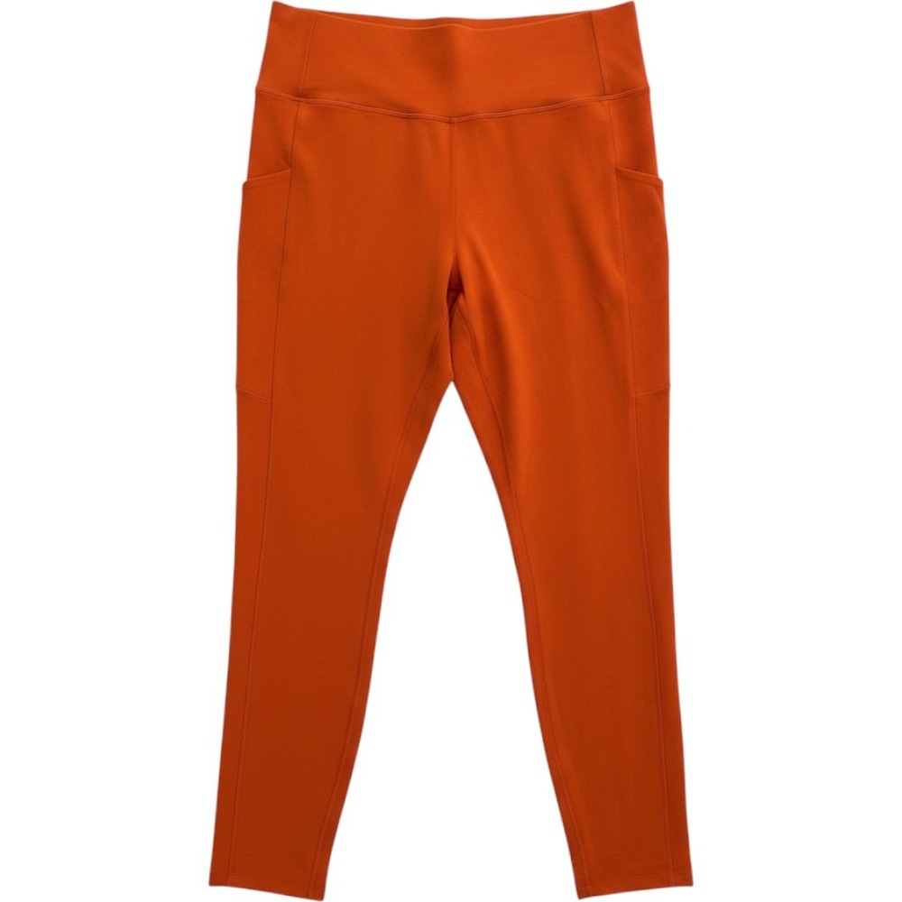 REI Co-op Women's Orange Activewear Leggings with Pockets X-Large